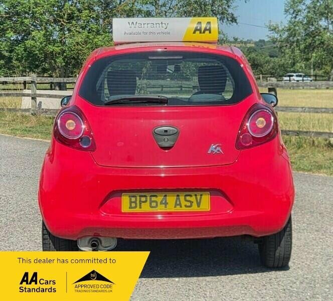 Ford KA 1.2 Studio Hatchback Euro 5 69 Red #5