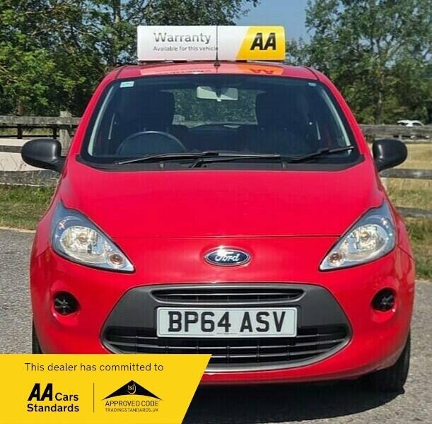 Ford KA 1.2 Studio Hatchback Euro 5 69 Red #2