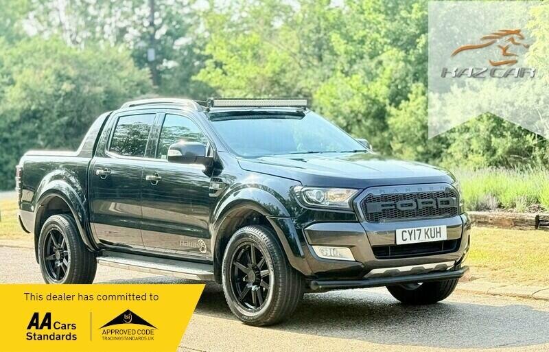 Ford Ranger 3.2 Tdci Wildtrak Pickup Double Cab Aut Black