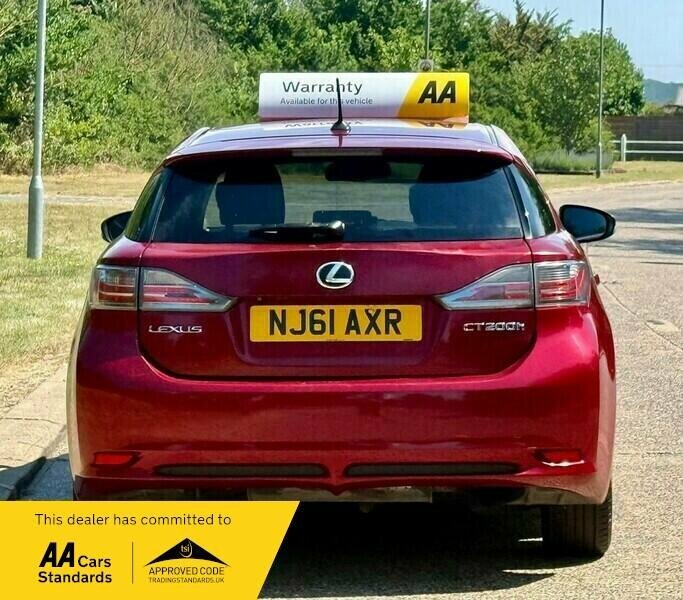 Lexus CT 1.8 200H Se-i Hatchback Hybrid Cvt Euro Red #6