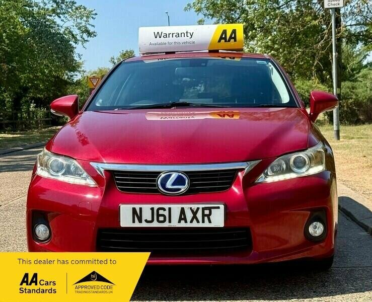 Lexus CT 1.8 200H Se-i Hatchback Hybrid Cvt Euro Red #2