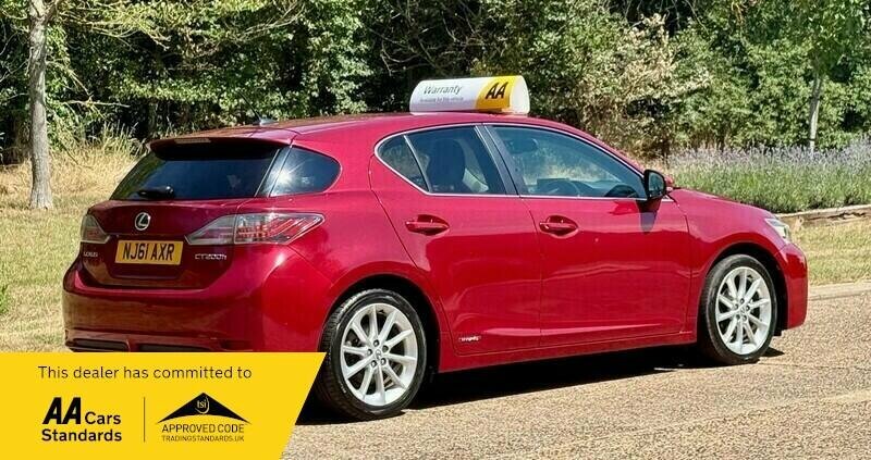 Lexus CT 1.8 200H Se-i Hatchback Hybrid Cvt Euro Red #5