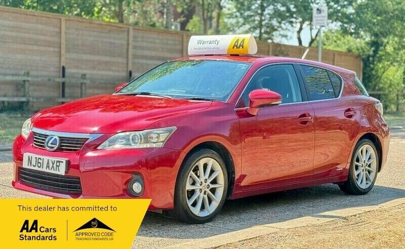Lexus CT 1.8 200H Se-i Hatchback Hybrid Cvt Euro Red #4