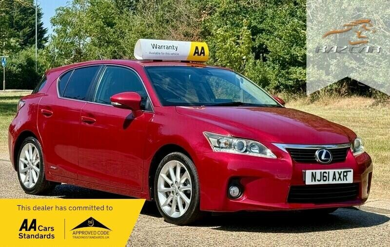 Lexus CT 1.8 200H Se-i Hatchback Hybrid Cvt Euro Red