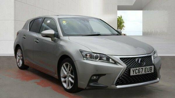Lexus CT 1.8 200H Luxury Cvt Euro 6 Ss Silver