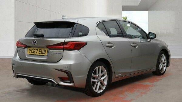 Lexus CT 1.8 200H Luxury Cvt Euro 6 Ss Silver #4