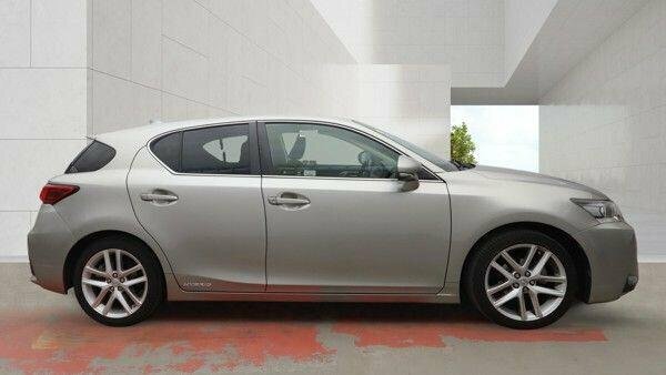 Lexus CT 1.8 200H Luxury Cvt Euro 6 Ss Silver #5