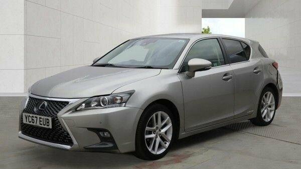 Lexus CT 1.8 200H Luxury Cvt Euro 6 Ss Silver #2