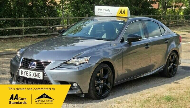 Lexus IS 2.5 300H Sport E-cvt Euro 6 Ss KY66XMG Grey #4