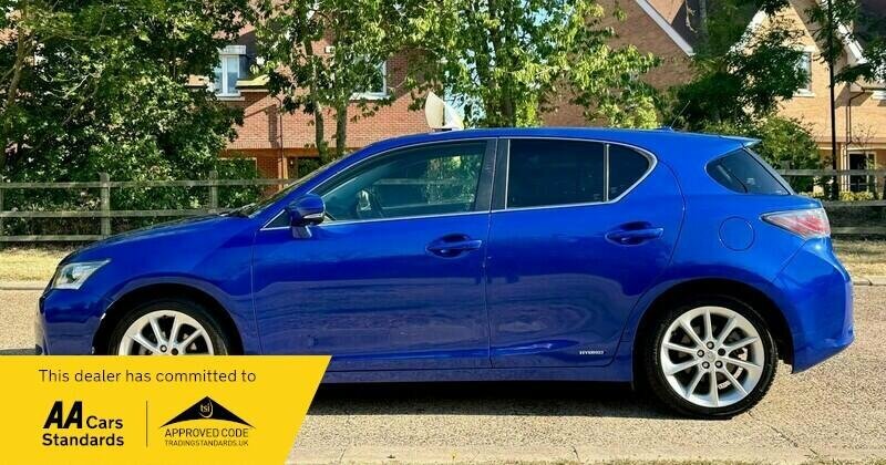 Lexus CT 1.8 200H Se-l Hatchback Hybrid Cvt Euro Blue #5