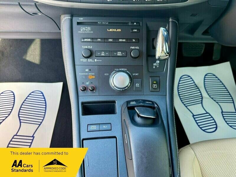 Lexus CT 1.8 200H Se-l Hatchback Hybrid Cvt Euro Blue #6