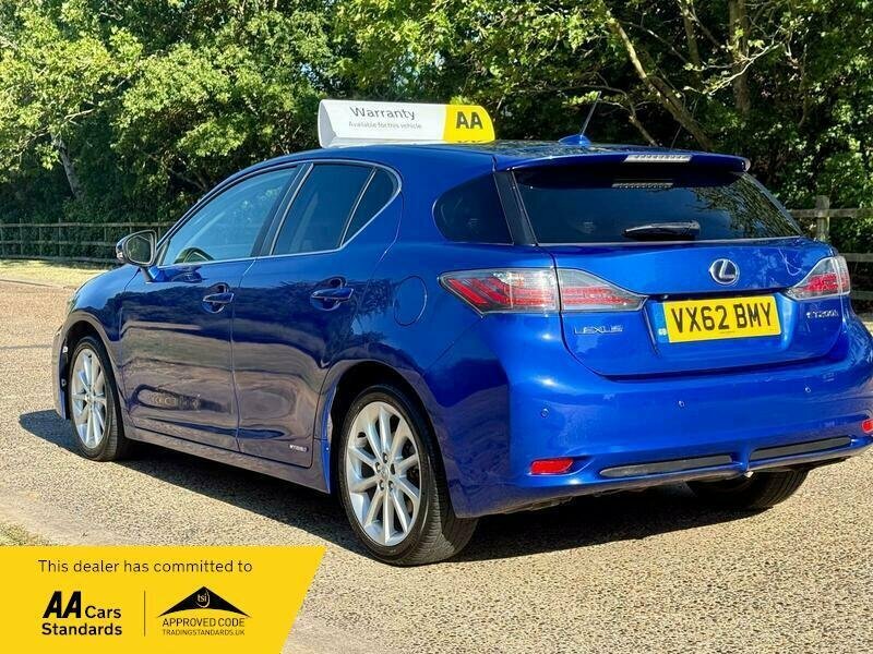 Lexus CT 1.8 200H Se-l Hatchback Hybrid Cvt Euro Blue #2