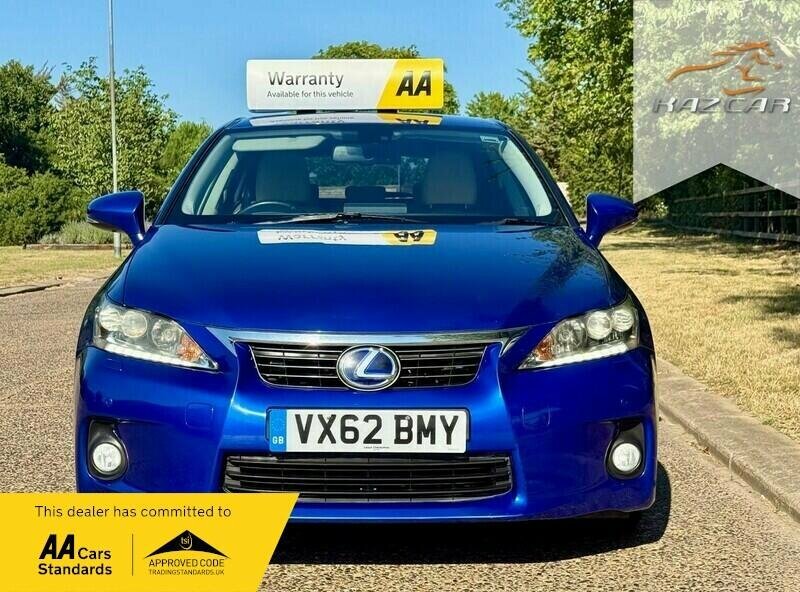 Lexus CT 1.8 200H Se-l Hatchback Hybrid Cvt Euro Blue