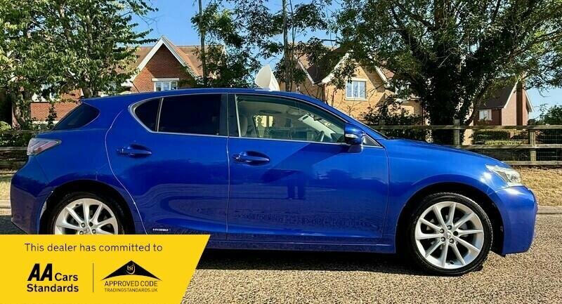 Lexus CT 1.8 200H Se-l Hatchback Hybrid Cvt Euro Blue #4