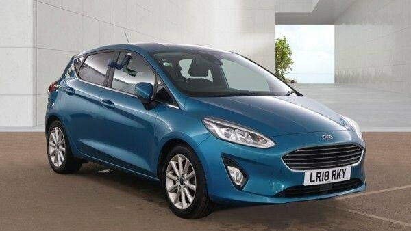 Ford Fiesta 1.0T Ecoboost Titanium Euro 6 Ss Blue