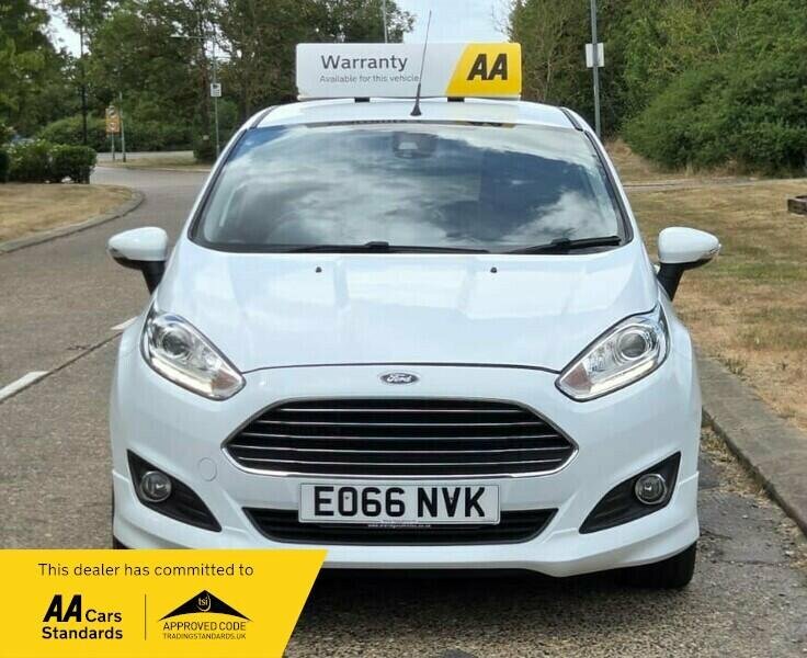 Ford Fiesta 1.0T Ecoboost Titanium X Powershift Euro 6 EO66NVK White #3