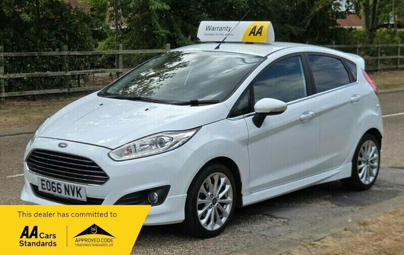 Ford Fiesta 1.0T Ecoboost Titanium X Powershift Euro 6 EO66NVK White #4