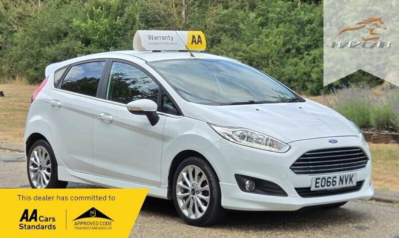 Ford Fiesta 1.0T Ecoboost Titanium X Powershift Euro 6 White