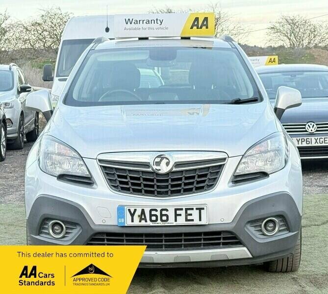 Vauxhall Mokka 1.4I Turbo Exclusiv 2Wd Euro 6 Ss Silver #2