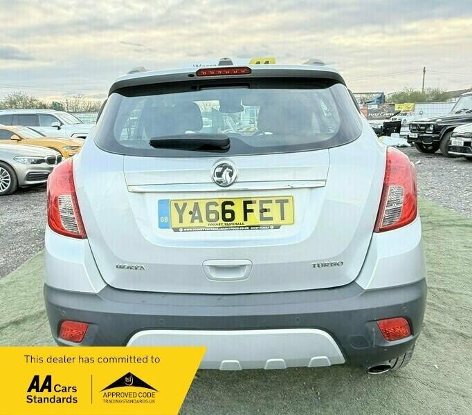 Vauxhall Mokka 1.4I Turbo Exclusiv 2Wd Euro 6 Ss Silver #5