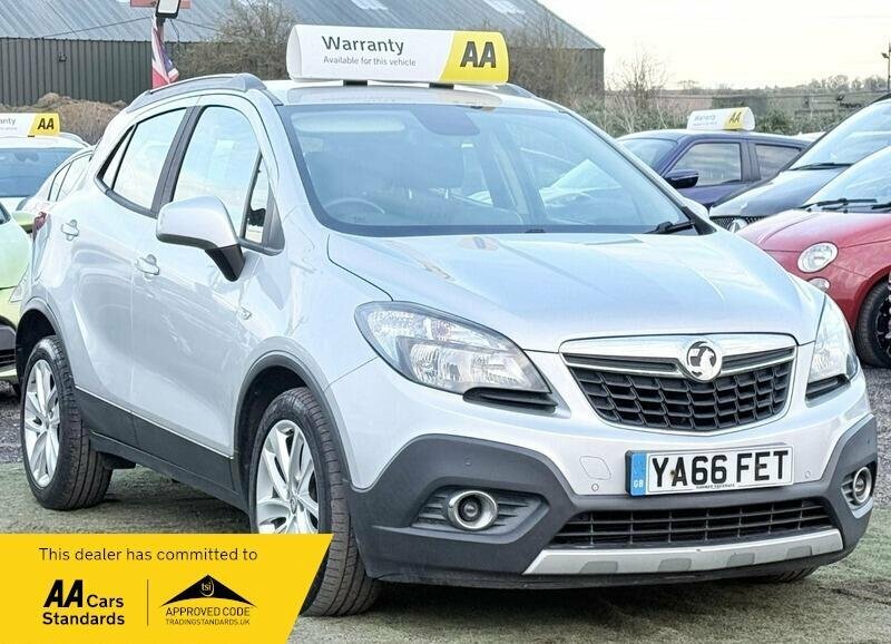 Vauxhall Mokka 1.4I Turbo Exclusiv 2Wd Euro 6 Ss Silver