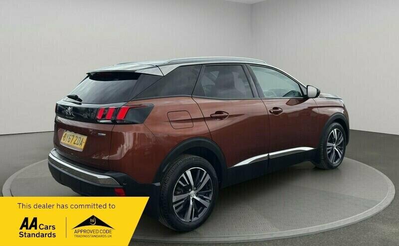 Peugeot 3008 1.2 Puretech Allure Eat Euro 6 Ss Brown #3