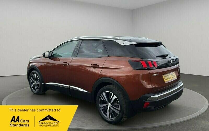 Peugeot 3008 1.2 Puretech Allure Eat Euro 6 Ss Brown #5