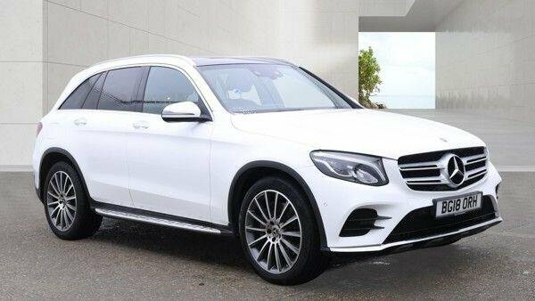 Mercedes-Benz GLC Class 2.1 Glc220d Amg Line Premium Plus G-tronic 4Mati White