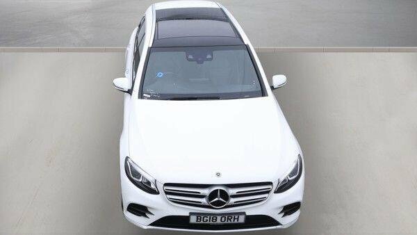 Mercedes-Benz GLC Class 2.1 Glc220d Amg Line Premium Plus G-tronic 4Mati White #6