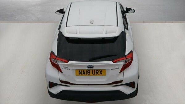 Toyota C-Hr 1.8 Vvt-h Icon Cvt Euro 6 Ss NA18URX White #6