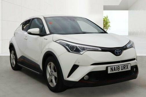 Toyota C-Hr 1.8 Vvt-h Icon Cvt Euro 6 Ss White