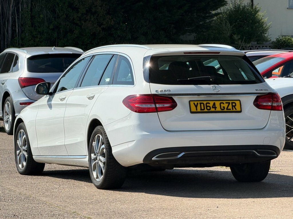 Mercedes-Benz C Class 2.1L Sport White #4