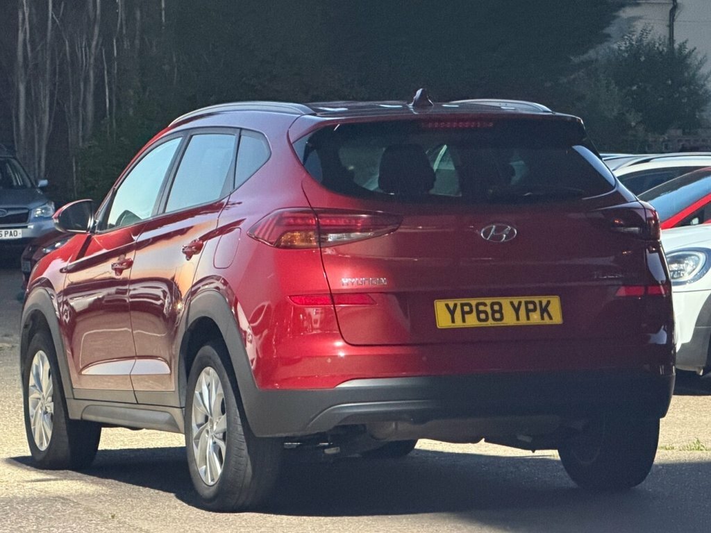 Hyundai Tucson 1.6L Se Nav YP68YPK Red #4