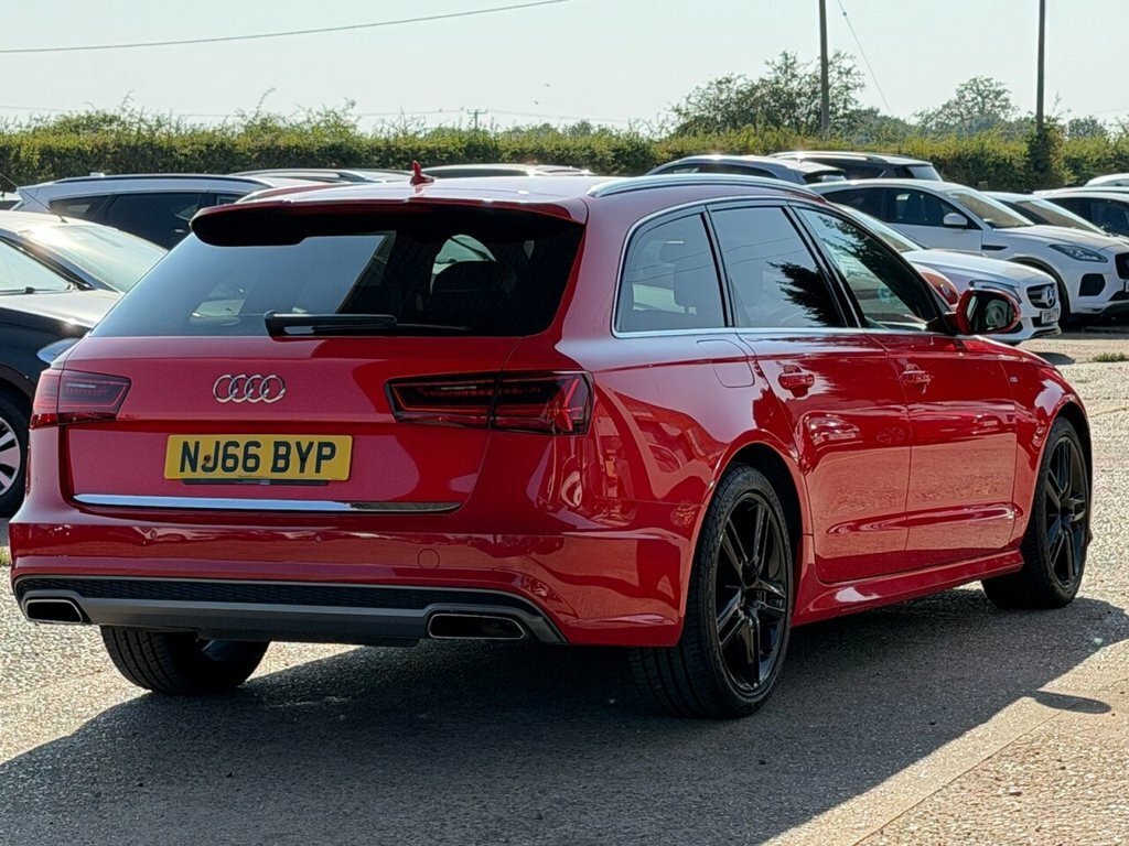 Audi A6 Avant 2L S Line NJ66BYP Red #6