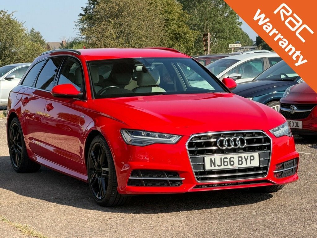 Audi A6 Avant 2L S Line Red