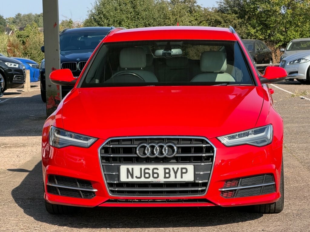 Audi A6 Avant 2L S Line NJ66BYP Red #2