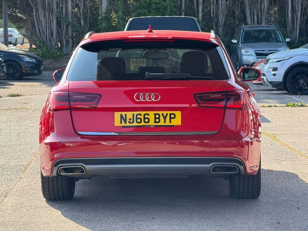 Audi A6 Avant 2L S Line NJ66BYP Red #5