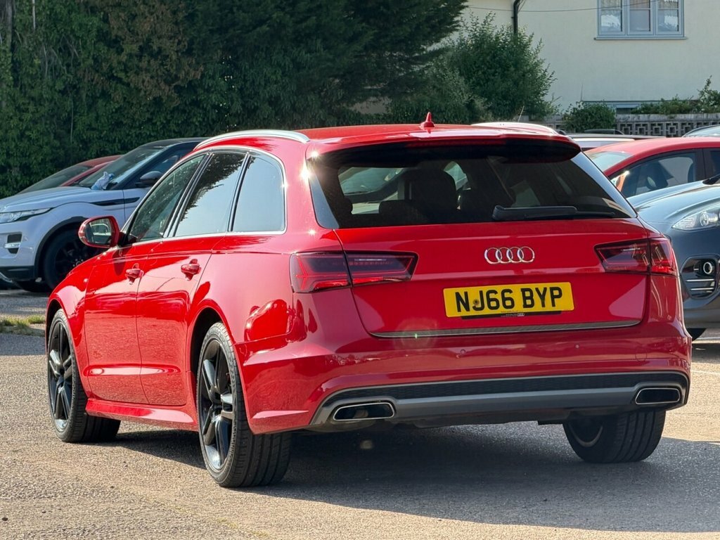 Audi A6 Avant 2L S Line NJ66BYP Red #4