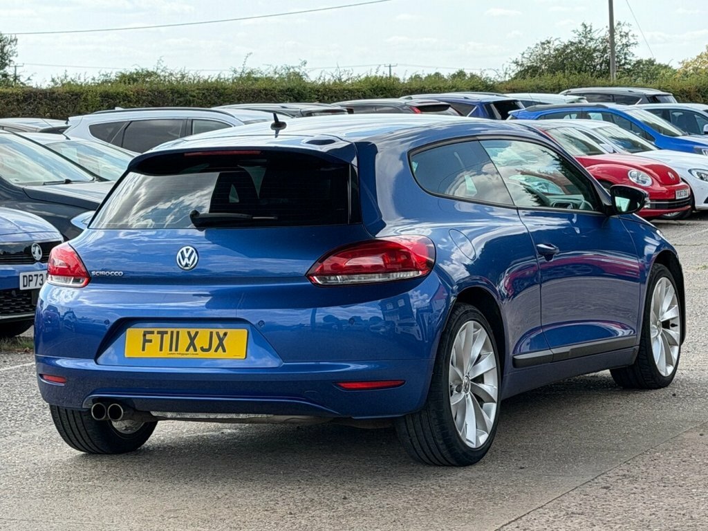 Volkswagen Scirocco 2L Gt Blue #6