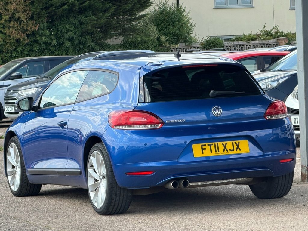 Volkswagen Scirocco 2L Gt Blue #4