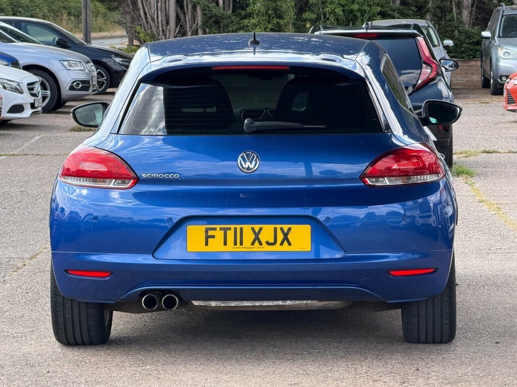 Volkswagen Scirocco 2L Gt Blue #5