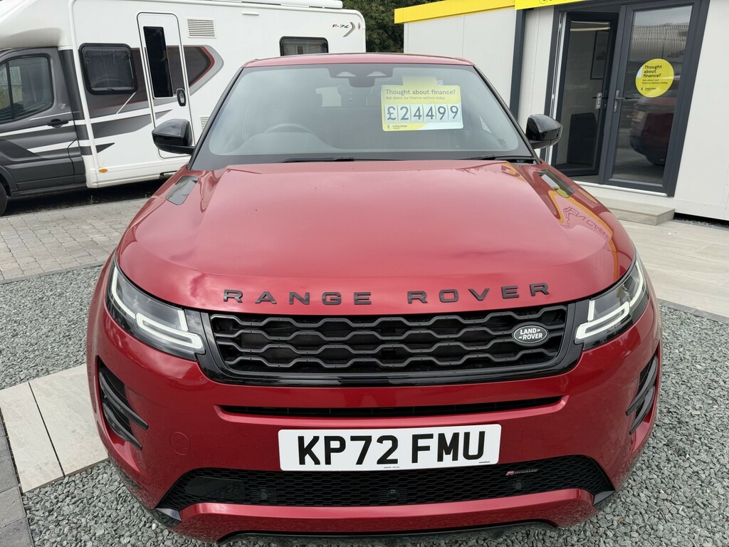 Land Rover Range Rover Evoque 2.0 D200 Mhev R-dynamic Hse KP72FMU Red #3