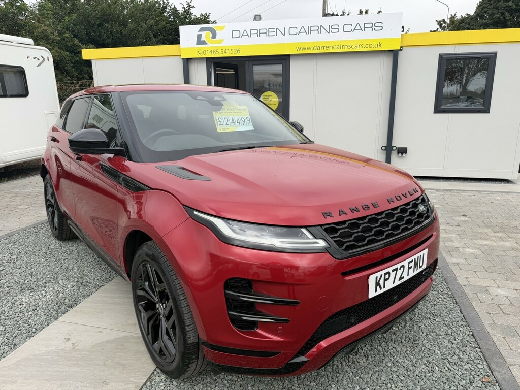 Land Rover Range Rover Evoque 2.0 D200 Mhev R-dynamic Hse KP72FMU Red #2