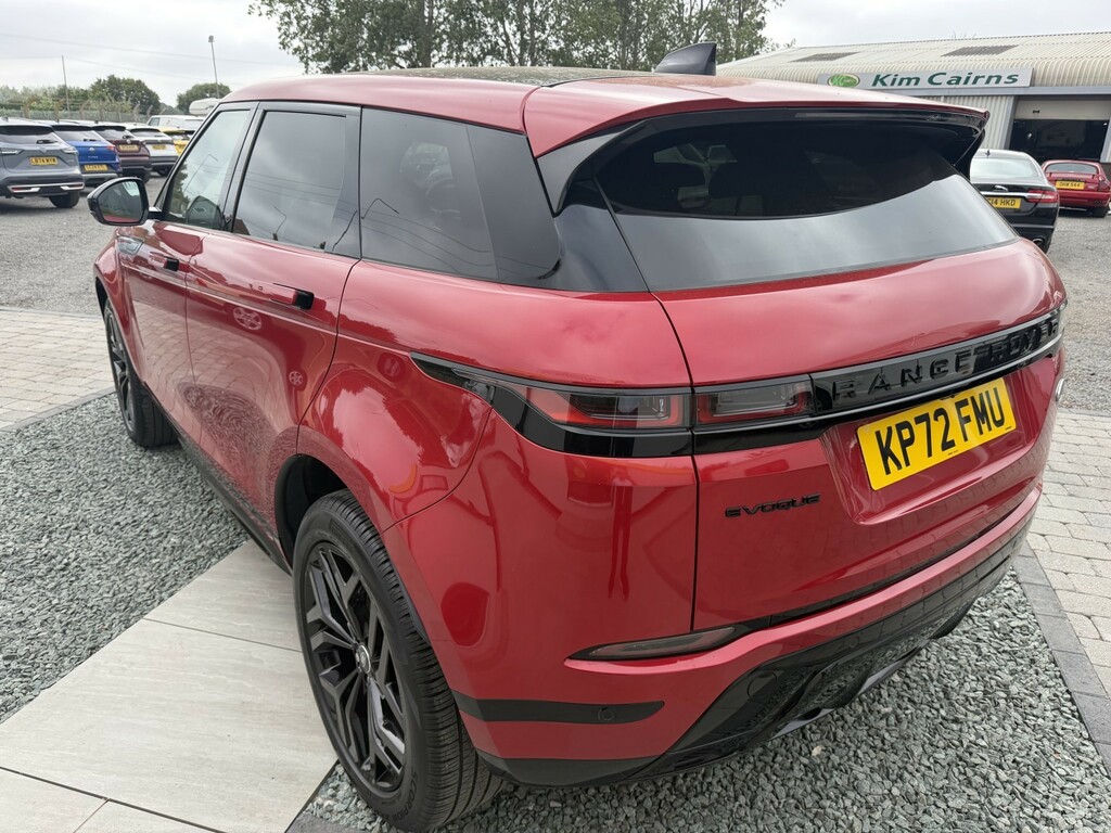 Land Rover Range Rover Evoque 2.0 D200 Mhev R-dynamic Hse KP72FMU Red #6