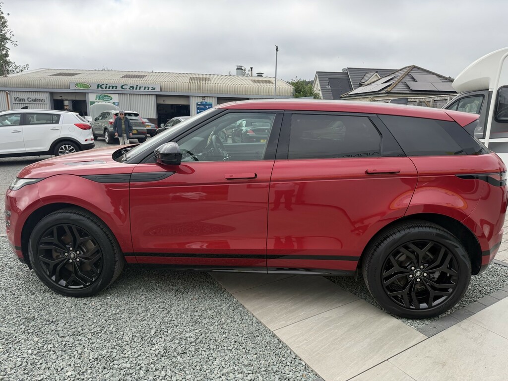 Land Rover Range Rover Evoque 2.0 D200 Mhev R-dynamic Hse KP72FMU Red #5