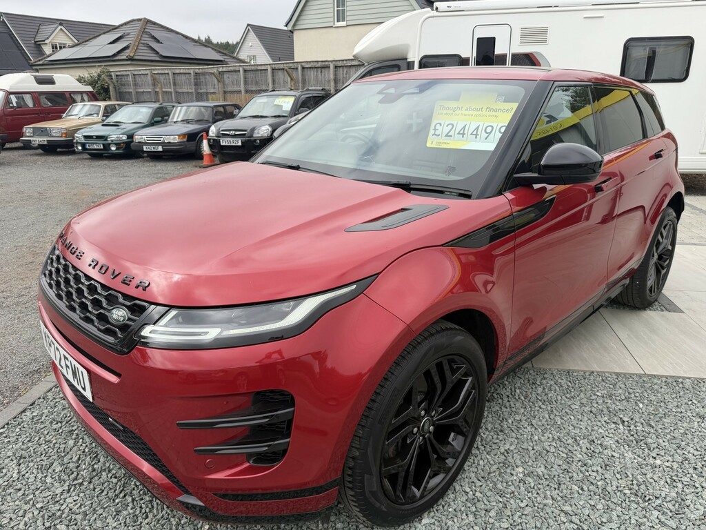 Land Rover Range Rover Evoque 2.0 D200 Mhev R-dynamic Hse KP72FMU Red #4