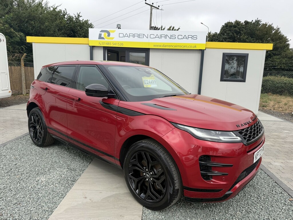 Land Rover Range Rover Evoque 2.0 D200 Mhev R-dynamic Hse Red