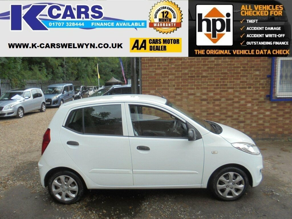 Hyundai I10 1.2 Classic Euro 5 White