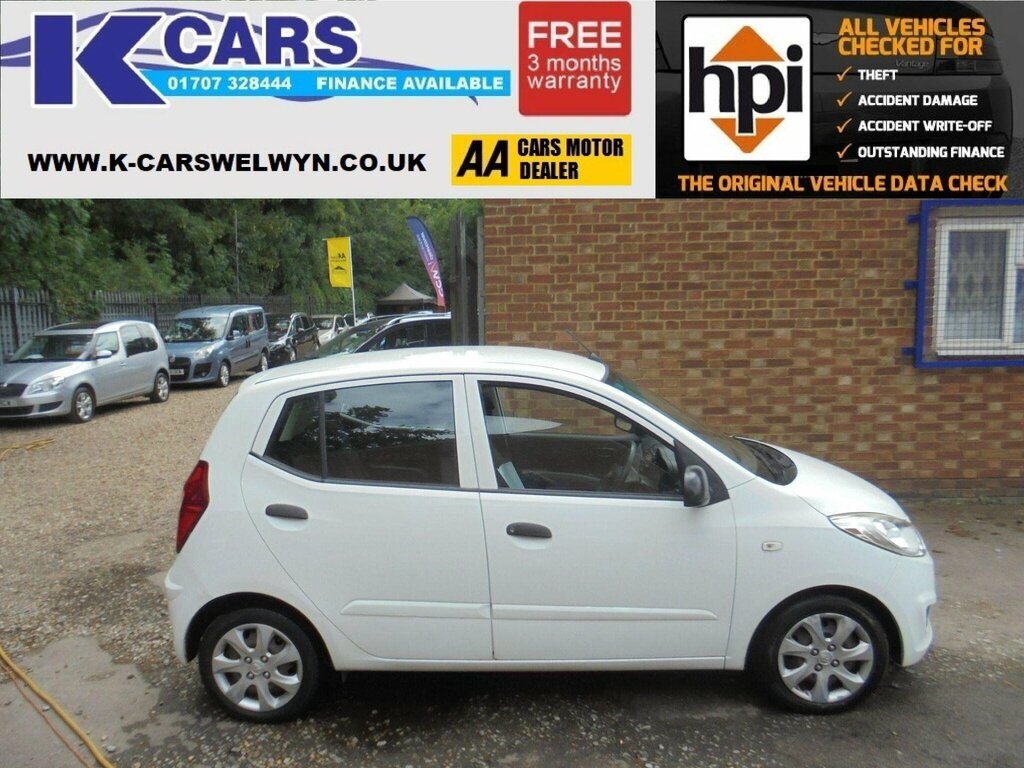 Hyundai I10 1.2 Classic Euro 5 White