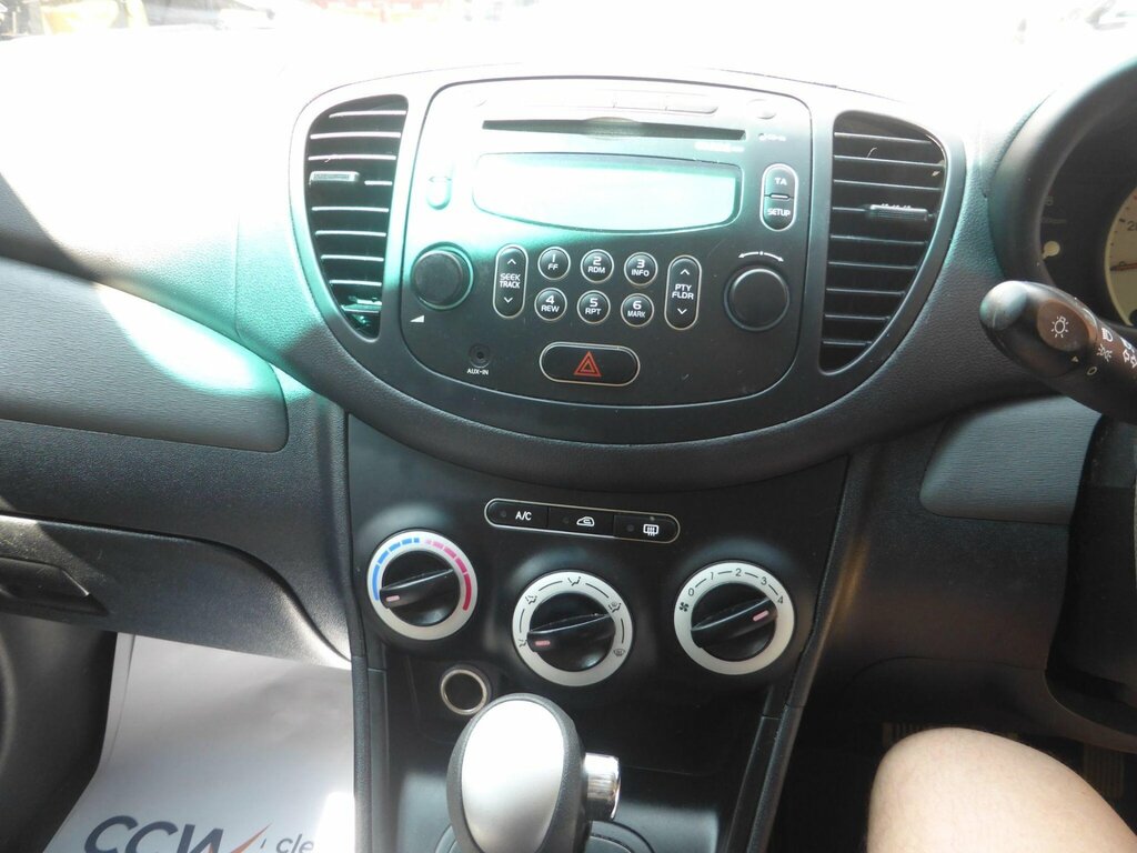 Hyundai I10 1.2 Classic Low Mileagecheap Road Tax Blue #12